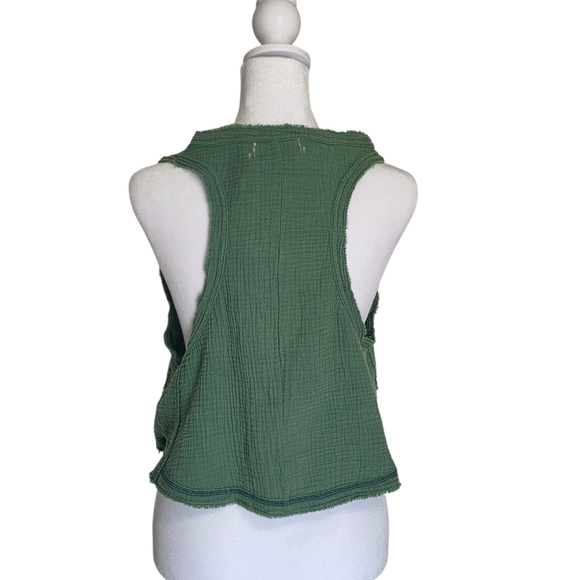 Urban Outfitters Mikey Woven Tank Top Size Small - Picture 3 of 5